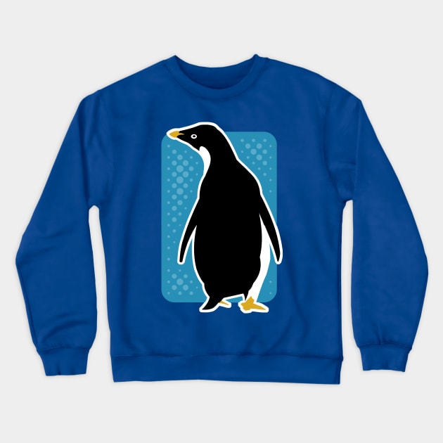 Penguin Crewneck Sweatshirt by evisionarts